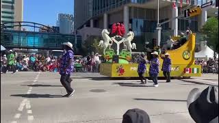 Nigerians in Calgary style of Canada day Celebration [upl. by Aicylla]