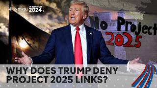 Project 2025  why Democrats are targeting a group Trump wants to disown [upl. by Nodroj]