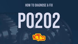 How to Diagnose and Fix P0202 Engine Code  OBD II Trouble Code Explain [upl. by Rettig]