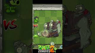 Mega Gatling Pea VS Pea Vine Vs Team Zombie  Plants vs Zombies 2 pvz2 pvz2gameplay [upl. by Disraeli]