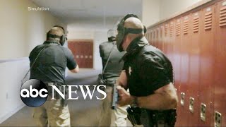 US schools teach students safety plans for shootings [upl. by Nirtiac]