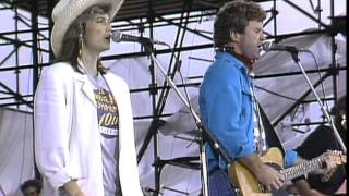 Southern Pacific and Emmylou Harris  A Thing About You Live at Farm Aid 1985 [upl. by Anerys]