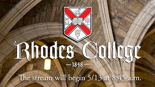 Crossing the Cloister  Rhodes College Commencement 2017 [upl. by Nwavahs]