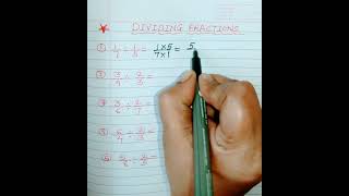 Multiplying And Dividing Fractions  Maths Fractions [upl. by Francene]