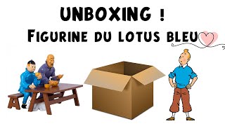 Unboxing de la figurine quotLa scène du déjeunerquot tirée de lalbum quotLe Lotus bleuquot [upl. by Seagraves644]