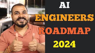 Perfect Roadmap To Become AI Engineers In 2024 With Free Videos And Materials [upl. by Yeknarf]