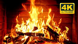 🔥 Cozy Fireplace 4K 12 HOURS Fireplace with Crackling Fire Sounds Fireplace Burning 4K [upl. by Clarise712]