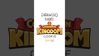 drawing every cookie run kingdom cookie day 6 [upl. by Kcirrag237]