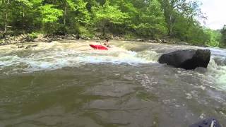 Toe Gorge NC Paddling 20140531 [upl. by Aracat]