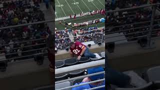 THIS NFL FAN FELL DOWN THE STANDS shorts [upl. by Eimarej]