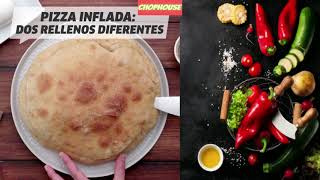 Receta PIZZA INFLADA Pizza GLOBO  Recetas de cocina fáciles [upl. by Amaty]