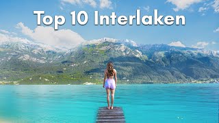 Interlaken Travel Guide  10 Experiences YOU MUST DO in 2024 [upl. by Betti]