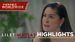 Lilet Matias AttorneyAtLaw Is this the END of Patricia and Ramir’s MARRIAGE Episode 20 [upl. by Hewie]