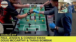 Paul Jensen amp Conrad Kwan vs Doug McCarthy amp Taras Bombak [upl. by Anyat147]