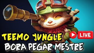 TEEMO CAÇADOR DE SELVA  RANQUEADAS☕ [upl. by Anehsuc]