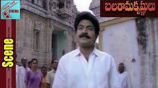 Rajasekhar Emotional Dialogues Scene  Balarama Krishnulu Movie RajasekharRamyaKrishna [upl. by Barrie]