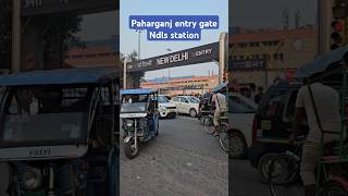 Paharganj railway station new delhi shorts Paharganj [upl. by Garber325]