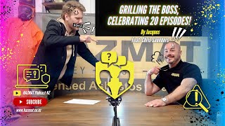 HazMat Podcast  Episode 20 Grilling the Boss Celebrating 20 Episodes [upl. by Yeltrab]