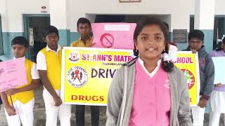 INTERNATIONAL DRUGS ABUSE DAY 202426062024  ST ANNS MHSS [upl. by Des367]