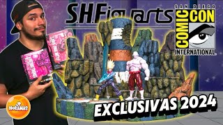 SH FIGUARTS EXCLUSIVAS SDCC 2024 TRUNKS Y JIREN 🔥reseña  Diorama [upl. by Anaeel]