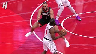 Dillon Brooks was upset after this call on Harden 😬 [upl. by Drwde]