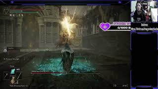 Vs Divine Beast Dancing Lion Elden RIng DLC dragonkeyblade eldenringshadowoftheerdtree [upl. by Scutt]