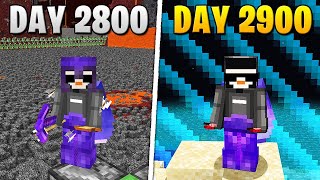 I Survived 2900 Days in HARDCORE Minecraft [upl. by Hiamerej113]