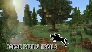 Build With Me Finishing The Trails  Minecraft Equestrian  DibbleCraft [upl. by Yetak]