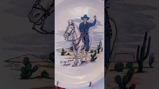 Hopalong Cassidy Dinner Plate [upl. by Brie]