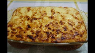 MACARRONES GRATINADOS CON POLLO [upl. by Yenroc958]