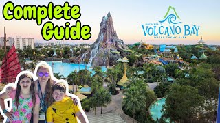 Complete Guide to Volcano Bay Water Park  All Attractions amp Slides at Universal Studios Florida [upl. by Ennovy]