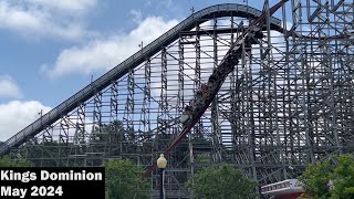 Vlog 53  Kings Dominion  May 2024 [upl. by Elocan]