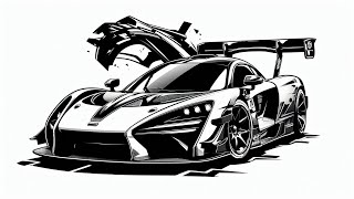 NFS World Lincoln Boulevard Reverse  McLaren Senna GTR  10720 [upl. by Adina591]