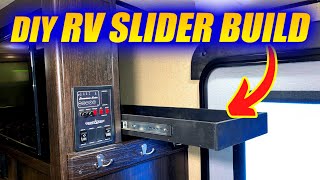 Here’s How I Built This Slide Out Storage in my RV… [upl. by Curren122]