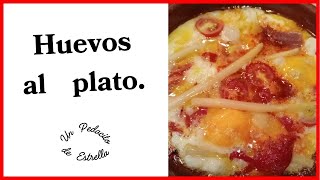 ⭐HUEVOS al PLATO⭐RECETAS típicas Fáciles y Sabrosas⭐huevosalplato comida recetas cocinafacil [upl. by Ashil921]