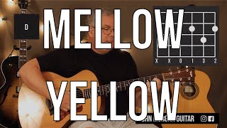 How to Play quotMellow Yellowquot by Donovan Guitar [upl. by Richman]