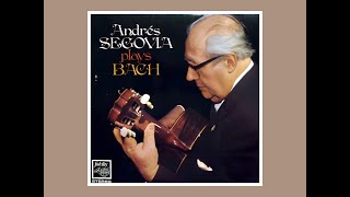 Andres Segovia plays Bach [upl. by Ahsied]