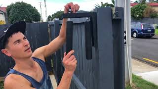 HOW TO install an automated gate [upl. by Anirad]