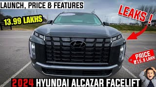 alcazar facelift 2024  hyundai alcazar facelift 2025 [upl. by Lipinski]