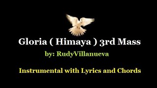 Himaya sa Dios 3rd mass by Msgr Rudy Villanueva Instrumental with Lyrics and Chords [upl. by Hajar704]