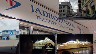 Ancona Ferry Port Italy 🇮🇹 To Zadar Port Croatia 🇭🇷 [upl. by Kcirttap]