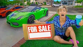 SELLING my LAMBORGHINI SHARERGHINI Carter Sharer Cried [upl. by Milissent977]