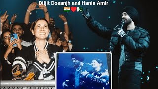 Diljit Dosanjh Invites Hania Amir On stage in London HaniaAmir diljitdosanjh diljit Londonshow [upl. by Gene]