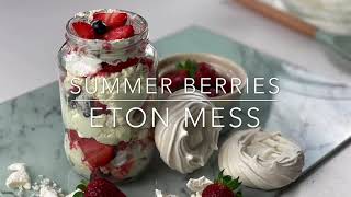 Easy ETON MESS recipe only 3 ingredients  simple video [upl. by Sabas436]