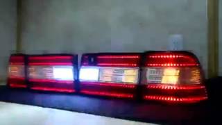 UCF20 RedampClear Full Chase LED Taillights [upl. by Atilehs]