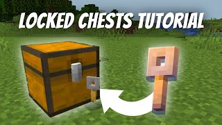 How To Lock Your Minecraft Chests With One Simple Command Updated [upl. by Nylhsa]