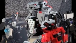 quotMechagodzilla Vs Titan Trioquot Skibidi Lego Verse 5 skibiditoilet entertainment lego [upl. by Yeuh610]