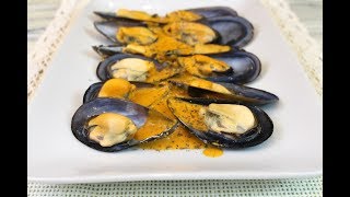 Mejillones en salsa picante con Thermomix [upl. by Ennasor]