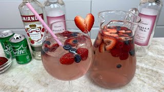 Valentines Day Pink Moscato Sangria [upl. by Razatlab874]