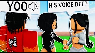 DEEP VOICE TROLLING IN TOBLOX VC [upl. by Lara]